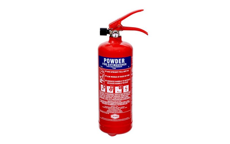 Jewel 2kg MED Approved ABC Dry Powder Fire Extinguisher